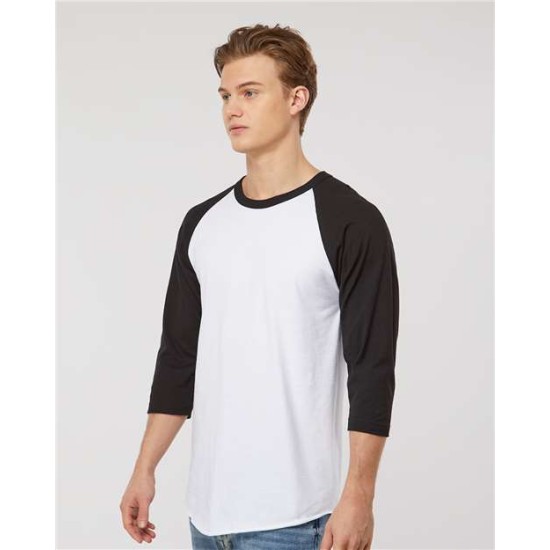 Unisex Fine Jersey Raglan T-Shirt - 245