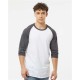 Unisex Fine Jersey Raglan T-Shirt - 245