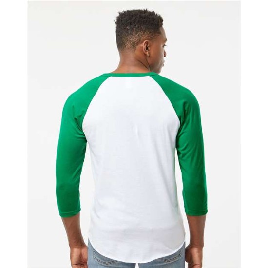 Unisex Fine Jersey Raglan T-Shirt - 245