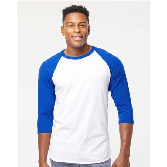 Unisex Fine Jersey Raglan T-Shirt - 245