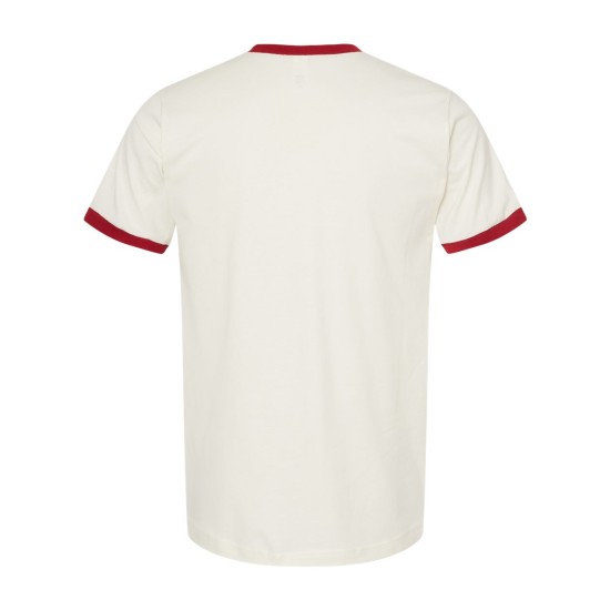 Unisex Fine Jersey Ringer T-Shirt - 246