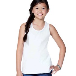 LAT - Girls' Swing Premium Jersey Racerback Tank