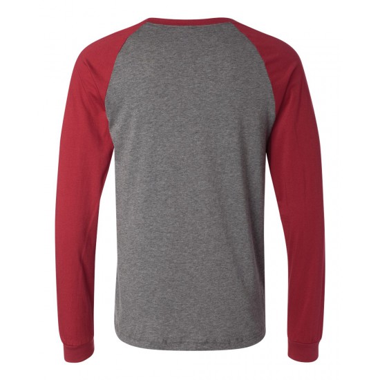 BELLA + CANVAS - Long Sleeve Jersey Baseball Tee