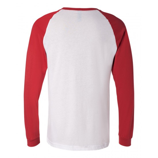 BELLA + CANVAS - Long Sleeve Jersey Baseball Tee