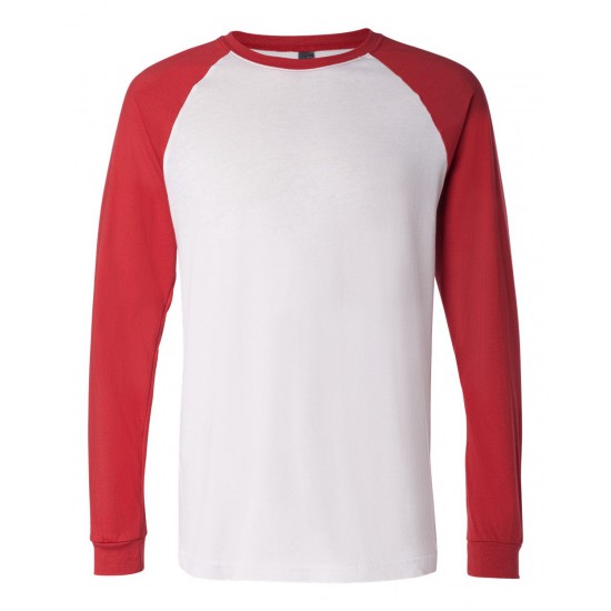 BELLA + CANVAS - Long Sleeve Jersey Baseball Tee