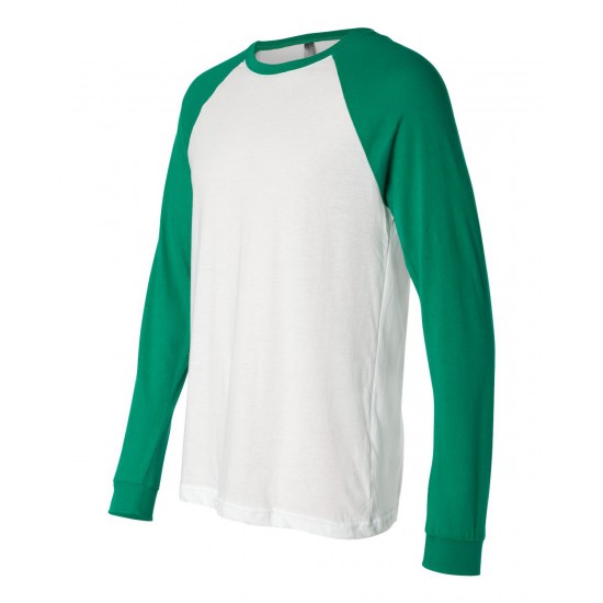 BELLA + CANVAS - Long Sleeve Jersey Baseball Tee