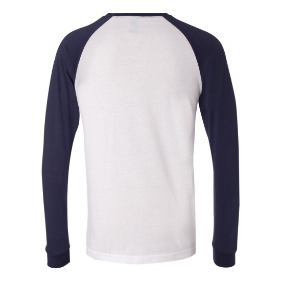 BELLA + CANVAS - Long Sleeve Jersey Baseball Tee