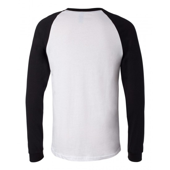 BELLA + CANVAS - Long Sleeve Jersey Baseball Tee