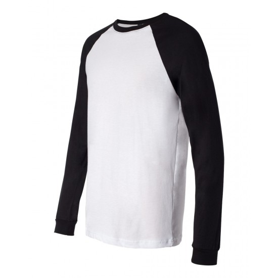 BELLA + CANVAS - Long Sleeve Jersey Baseball Tee