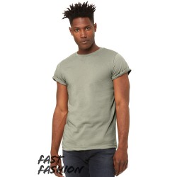 BELLA + CANVAS - Fast Fashion Unisex Jersey Rolled Cuff Tee