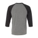 BELLA + CANVAS - Unisex Three-Quarter Sleeve Baseball Tee