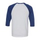 BELLA + CANVAS - Unisex Three-Quarter Sleeve Baseball Tee