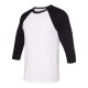 BELLA + CANVAS - Unisex Three-Quarter Sleeve Baseball Tee