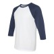 BELLA + CANVAS - Unisex Three-Quarter Sleeve Baseball Tee