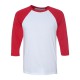 BELLA + CANVAS - Unisex Three-Quarter Sleeve Baseball Tee