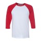 BELLA + CANVAS - Unisex Three-Quarter Sleeve Baseball Tee