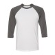 BELLA + CANVAS - Unisex Three-Quarter Sleeve Baseball Tee