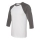 BELLA + CANVAS - Unisex Three-Quarter Sleeve Baseball Tee