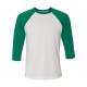 BELLA + CANVAS - Unisex Three-Quarter Sleeve Baseball Tee