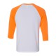 BELLA + CANVAS - Unisex Three-Quarter Sleeve Baseball Tee