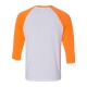 BELLA + CANVAS - Unisex Three-Quarter Sleeve Baseball Tee