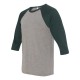 BELLA + CANVAS - Unisex Three-Quarter Sleeve Baseball Tee