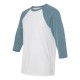 BELLA + CANVAS - Unisex Three-Quarter Sleeve Baseball Tee