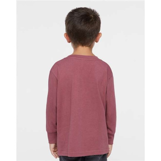 Toddler Long Sleeve Fine Jersey Tee - 3302