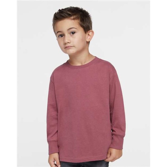 Toddler Long Sleeve Fine Jersey Tee - 3302