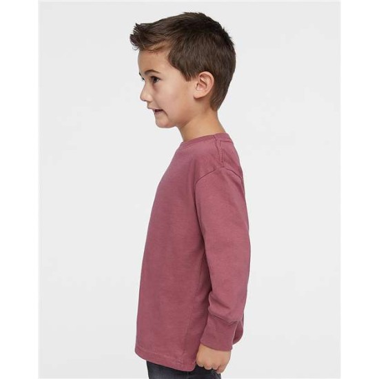 Toddler Long Sleeve Fine Jersey Tee - 3302