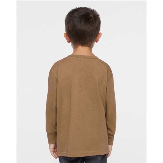 Toddler Long Sleeve Fine Jersey Tee - 3302