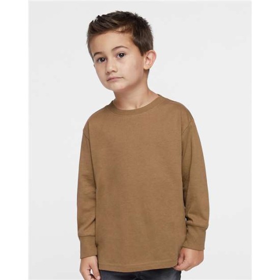 Toddler Long Sleeve Fine Jersey Tee - 3302