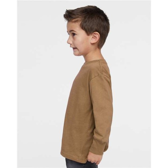 Toddler Long Sleeve Fine Jersey Tee - 3302