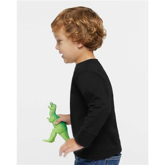 Toddler Long Sleeve Fine Jersey Tee - 3302