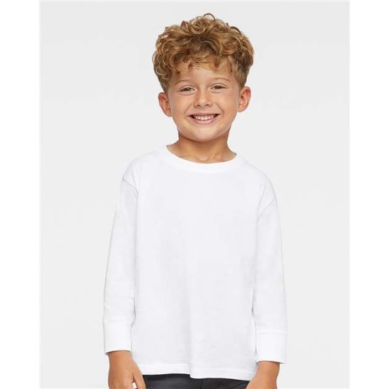 Toddler Long Sleeve Fine Jersey Tee - 3302