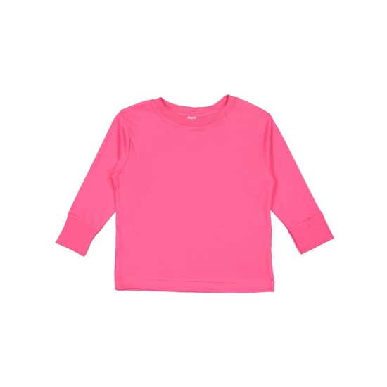 Toddler Long Sleeve Fine Jersey Tee - 3302