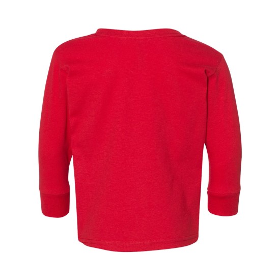 Toddler Long Sleeve Fine Jersey Tee - 3302