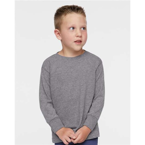 Toddler Long Sleeve Fine Jersey Tee - 3302