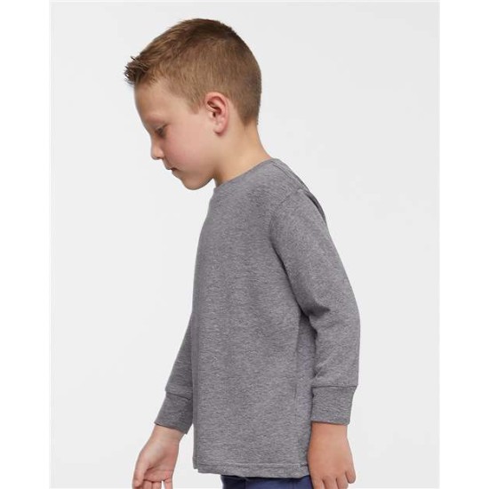 Toddler Long Sleeve Fine Jersey Tee - 3302