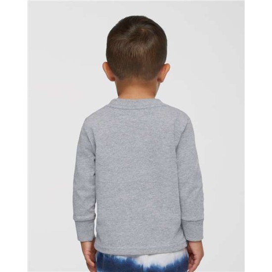 Toddler Long Sleeve Cotton Jersey Tee - 3311