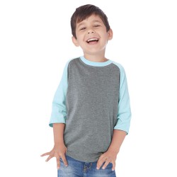 Next Level - Youth CVC Three-Quarter Sleeve Raglan