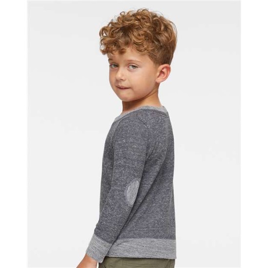 Toddler Harborside Mélange French Terry Crew - 3379