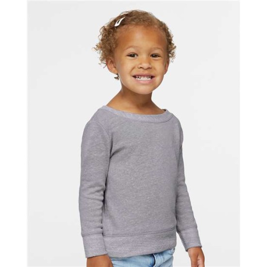 Toddler Harborside Mélange French Terry Crew - 3379