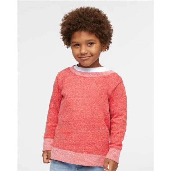 Toddler Harborside Mélange French Terry Crew - 3379