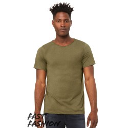 BELLA + CANVAS - Fast Fashion Unisex Triblend Raw Neck Tee