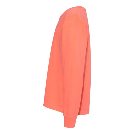 Comfort Colors - Garment-Dyed Youth Midweight Long Sleeve T-Shirt