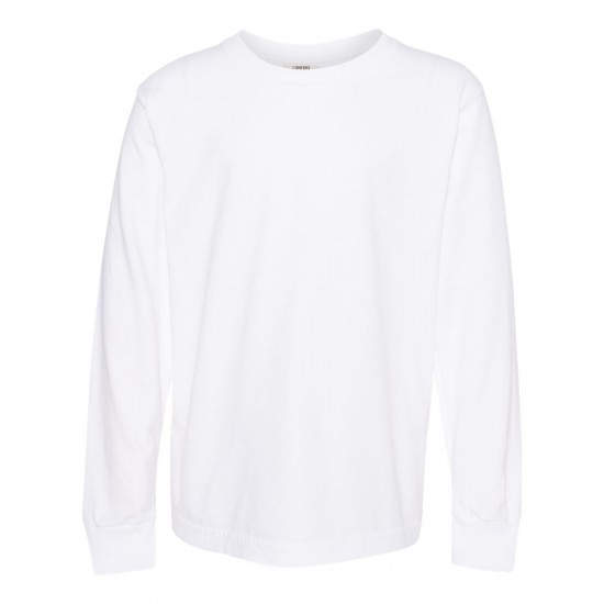 Comfort Colors - Garment-Dyed Youth Midweight Long Sleeve T-Shirt