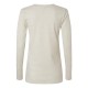 LAT - Women's Fine Jersey Lace-Up Long Sleeve T-Shirt