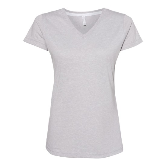 LAT - Women's Harborside Mélange V-Neck T-Shirt