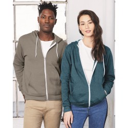 BELLA + CANVAS - Unisex Sponge Fleece Full-Zip Hoodie